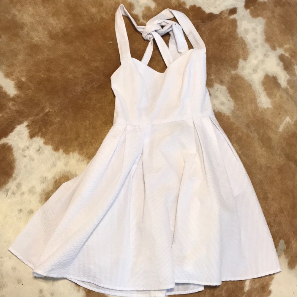 Lauren James bow back dress